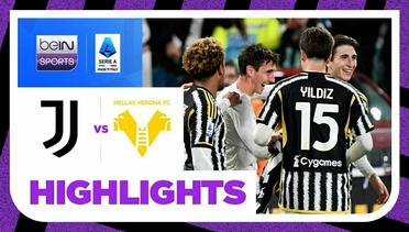 Juventus vs Verona - Highlights | Serie A 2023/2024