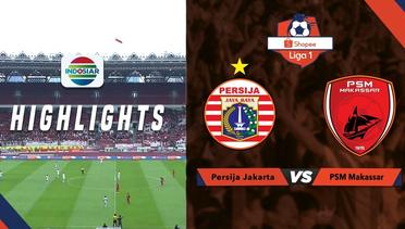 Half-Time Highlights: Persija Jakarta vs PSM Makassar | Shopee Liga 1