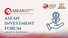 ASEAN Investment Forum Day 1 - Session 5