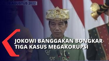 77 Tahun Indonesia, Jokowi Banggakan Telah Berhasil Bongkar 3 Kasus Megakorupsi di Indonesia