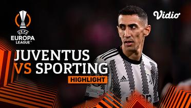 Highlights - Juventus vs Sporting | UEFA Europa League 2022/23