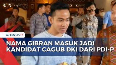 Namanya Masuk jadi Cagub DKI Jakarta dari PDI-P, Gibran: Terima Kasih, Masih Banyak Belajar