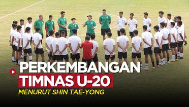 Perkembangan Timnas Indonesia U-20 Menurut Shin Tae-yong