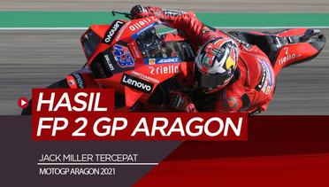 Jack Miller Catat Waktu Terbaik di FP 2 MotoGP Aragon