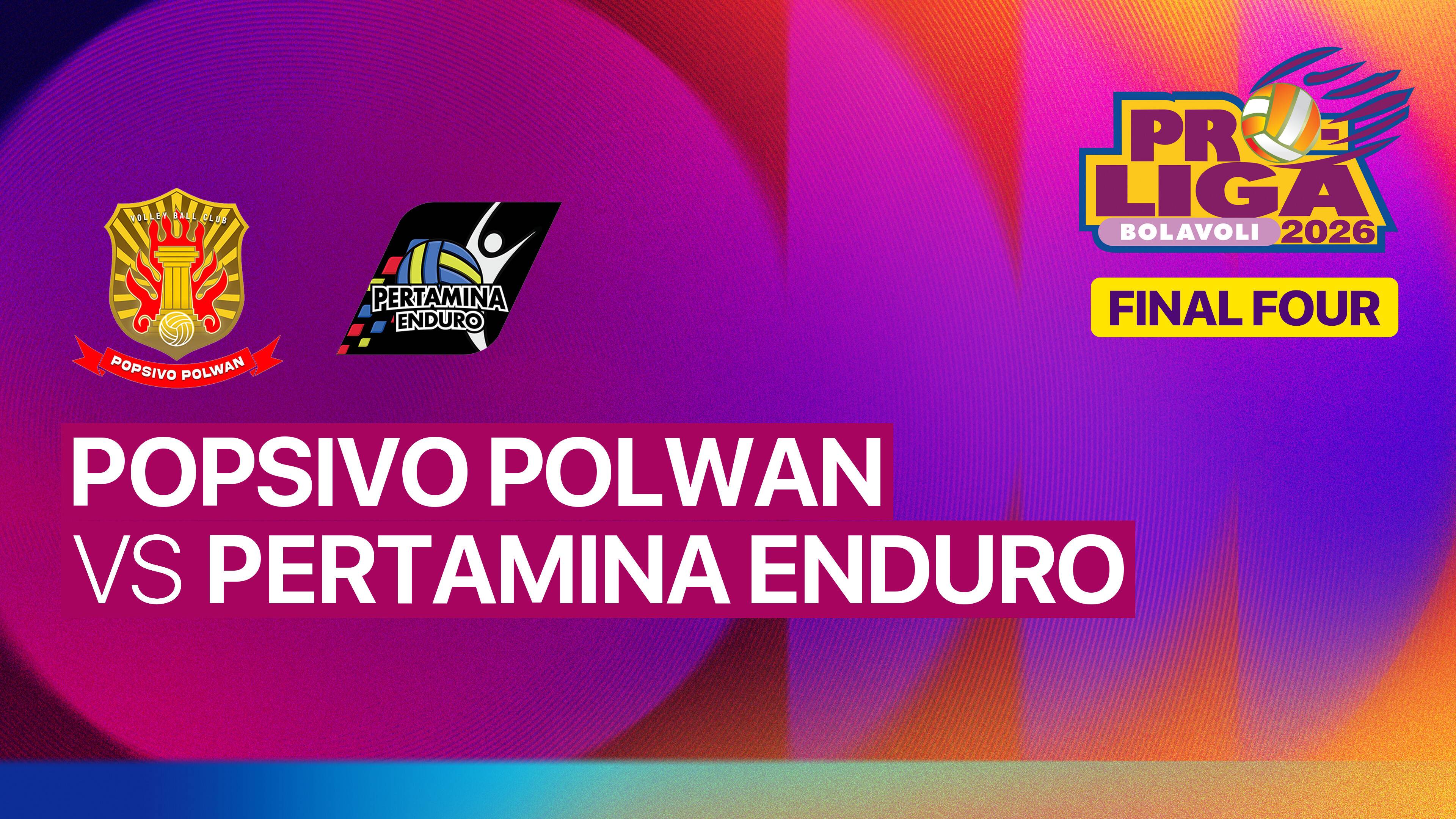 Popsivo Polwan vs Jakarta Pertamina Enduro