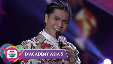 TAMPIL ALL OUT!! Randa Lida-Indonesia "Sekuntum Mawar Merah" Raih 4 So dan 5 Lampu Hijau Komentator - D'Academy Asia 5