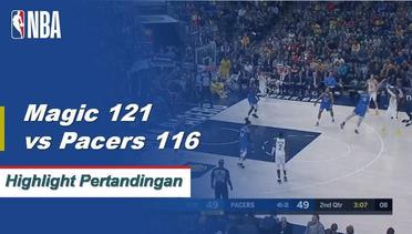 NBA I Cuplikan Pertandingan : Magic 121 vs Pacers 116