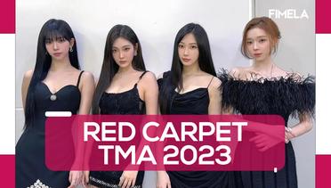 Penampilan Aespa di Red Carpet TMA 2023