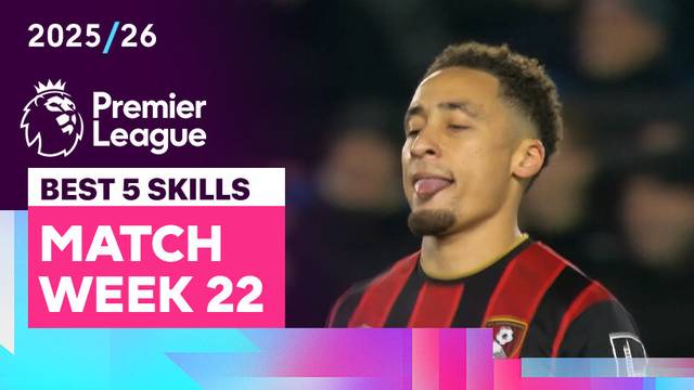5 Aksi Skill Terbaik | Matchweek 22 | Premier League 2025/26