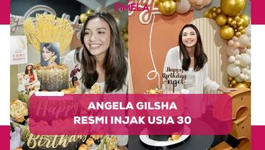 6 Potret Angela Gilsha Rayakan Ulang Tahun di Lokasi Syuting, Resmi Injak Usia 30