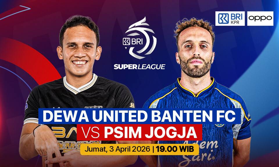 Dewa United Banten FC vs PSIM Jogja
