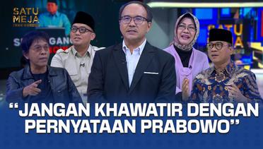Pernyataan Jangan Ganggu Prabowo, Yandri: Tenang! Prabowo Presiden Semua Anak Bangsa | SATU MEJA