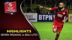 Semen Padang Vs Bali United 3-0: Kabau Sirah Perkasa di Kandang