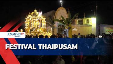 Masyarakat Hindu Tamil di Medan Rayakan Festival Thaipusam