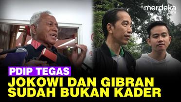 Pernyataan Tegas Komarudin PDIP: Jokowi dan Gibran Sudah Bukan Kader!