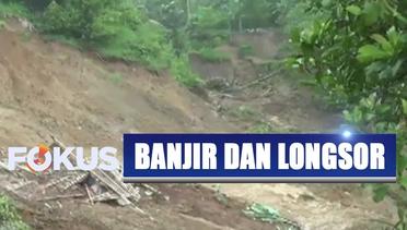 Jalan di Bogor Tidak Bisa Dilalui Akibat Banjir dan Longsor