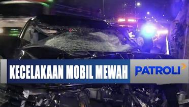 Diduga Hilang Kendali, Sedan Mewah Tabrak Truk di Jakarta - Patroli