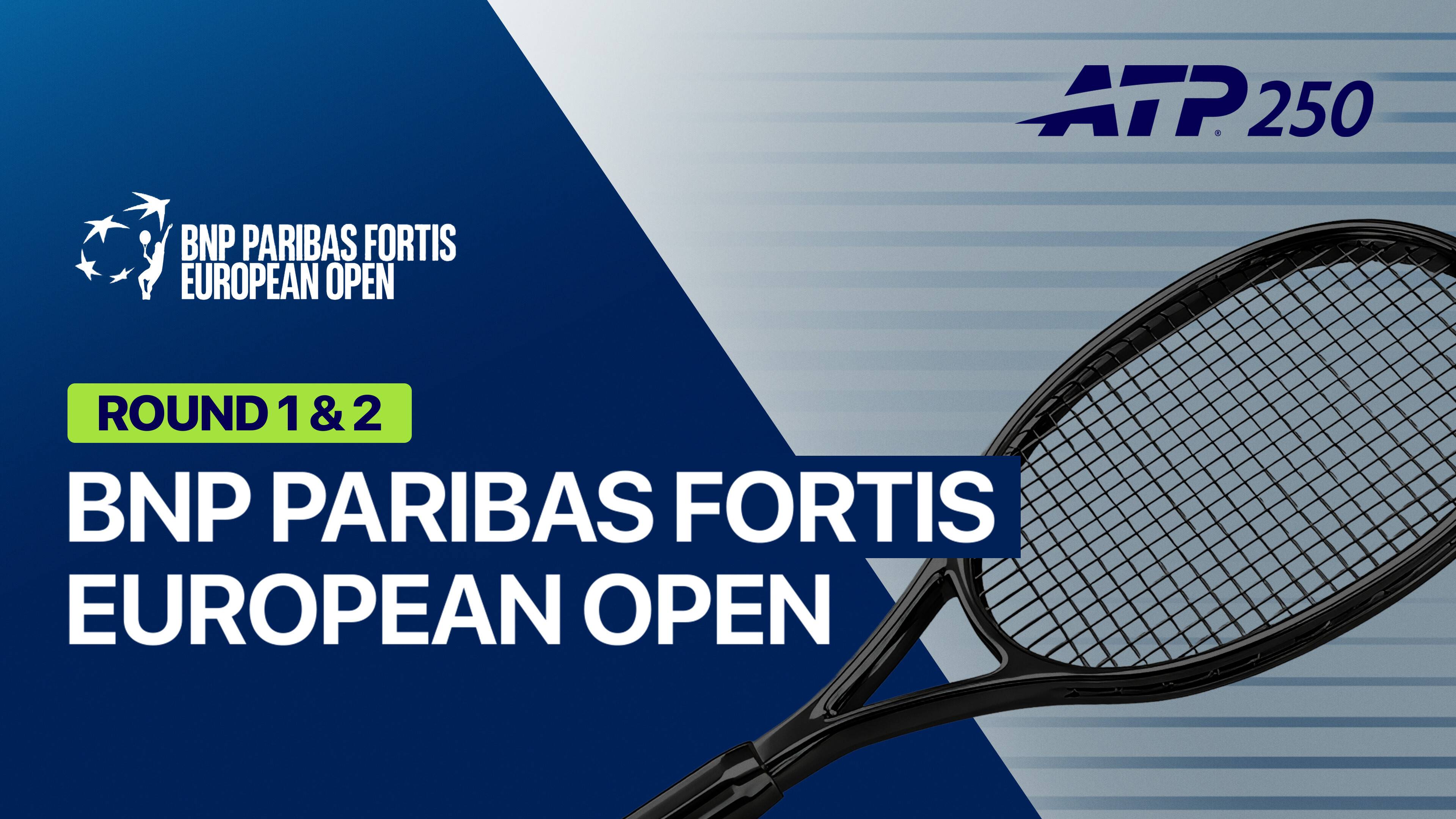 Martin Damm vs Francisco Cerundolo - Round 2 | ATP 250: BNP Paribas Fortis European Open 2026
