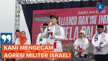 [FULL] Pidato Puan Maharani di Acara Aksi Bela Palestina