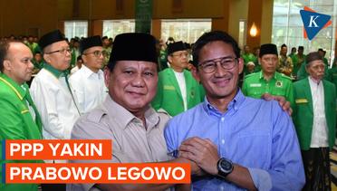 PPP Yakin Prabowo Berbesar Hati Lepas Sandiaga Uno