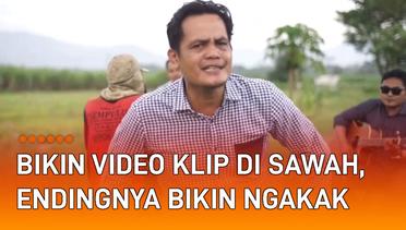 Bikin Video Klip di Hamparan Sawah, Endingnya Bikin Ngakak