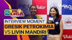 Wawancara Pasca Pertandingan| Putri: Gresik Petrokimia Pupuk Indonesia vs Jakarta Livin Mandiri | PLN Mobile Proliga 2024