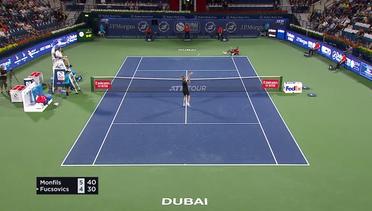 Match Highlight | Geal Monfils 2 vs 0 Marton Fucsovics | ATP Dubai Tennis Championships 2020