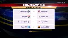 Ini Hasil Undian 16 Besar Liga Champions