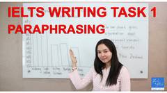 IELTS Writing Task 1 Paraphrasing | TIPS & STRATEGIES