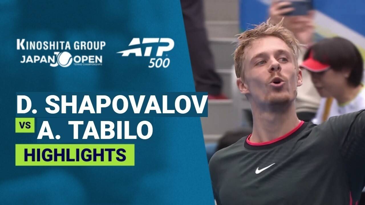 Denis Shapovalov vs Alejandro Tabilo - Round 2 | ATP 500: Kinoshita Group Japan Open Tennis Championships 2026