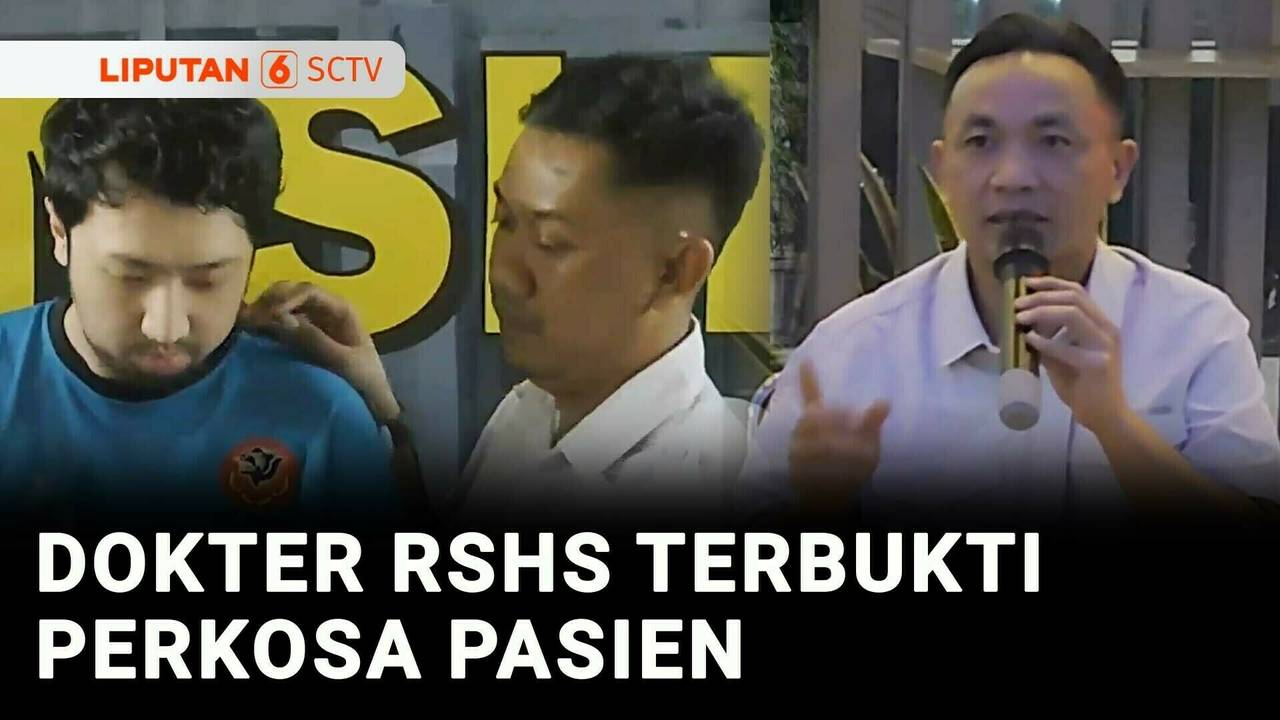 Hasil Tes DNA dari Alat Kontrasepsi Buktikan Dokter RSHS Perkosa Pasien ...