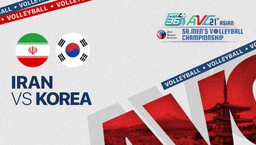 Full Match: Iran vs Korea | Asian Men's Volleyball Championship 2021