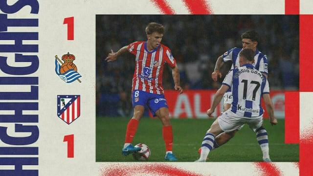 HIGHLIGHTS | Real Sociedad 1-1 Atletico de Madrid | LaLiga - Jornada 9 | Temporada 2024-2025