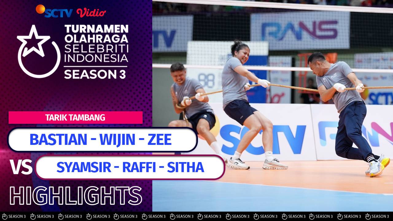 Bastian - Wijin - Zee VS Syamsir - Rafii - Sitha - Highlights Tarik ...