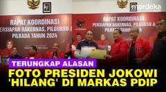 Hasto Ungkap Alasan Foto Presiden Jokowi Dicopot di Kantor PDIP, Singgung Sumpah Setia
