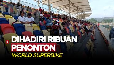Hari Terakhir World Superbike di Sirkuit Mandalika Dihadiri Ribuan Penonton