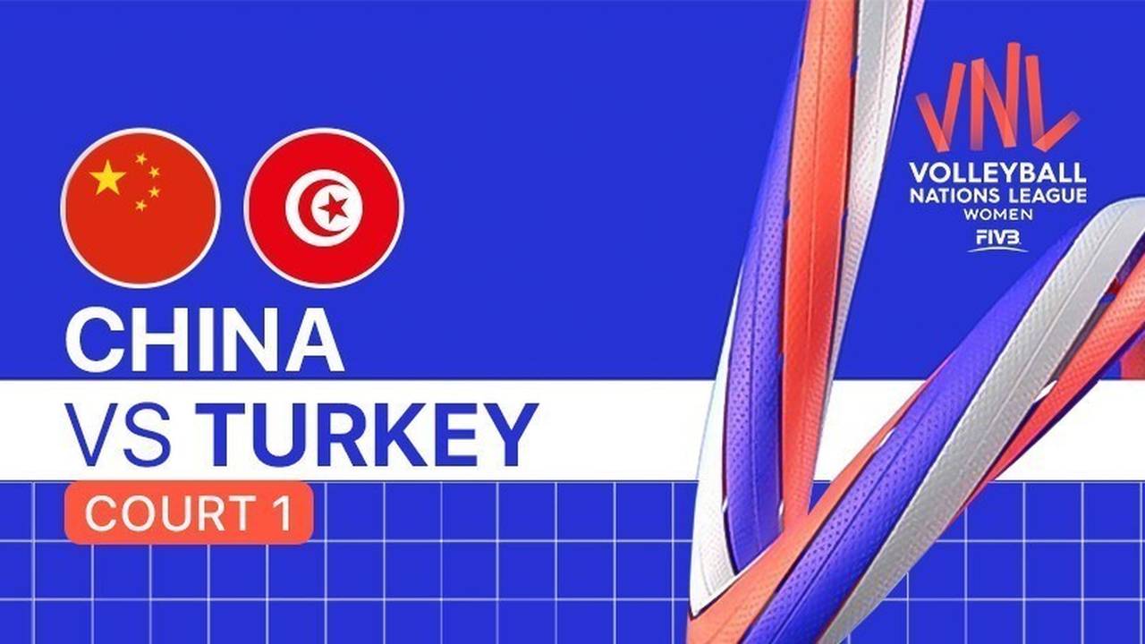 Full Match VNL WOMEN'S China vs Turkey Volleyball Nations League