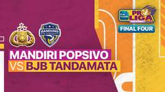 Full Match | Final Four: Jakarta Mandiri Popsivo Polwan vs Bandung BJB Tandamata | PLN Mobile Proliga Putri 2022