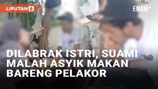 Viral Istri Labrak Suami Selingkuh, Suami Malah Asyik Makan Bareng Pelakor