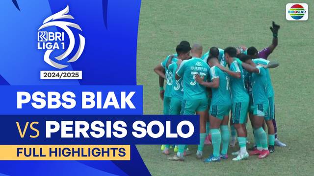 PSBS Biak VS Persis Solo  - Full Highlights | BRI Liga 1 2024/25