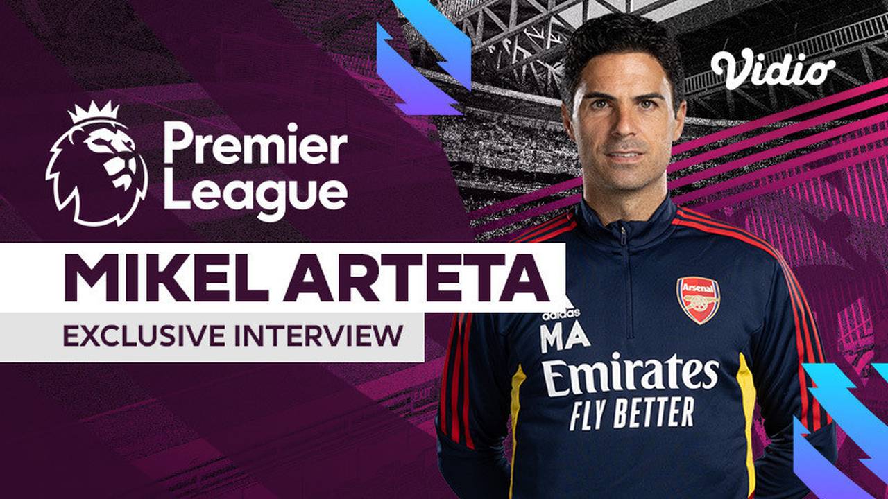 Mikel Arteta interview with John Dykes Premier League 202223 Vidio