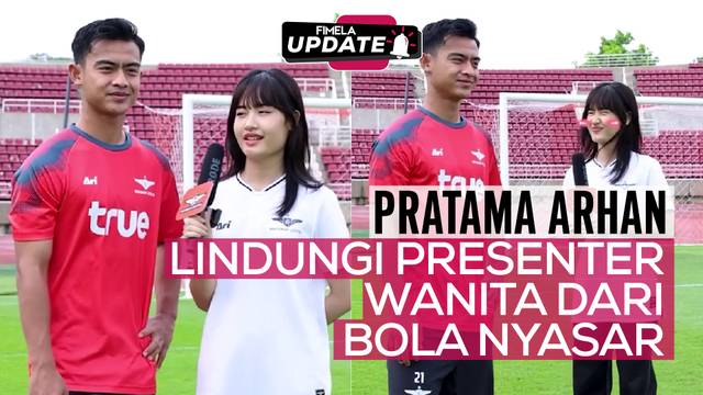 Pratama Arhan Jadi 'Pahlawan' Dadakan, Selamatkan Host Wanita dari Bola Nyasar