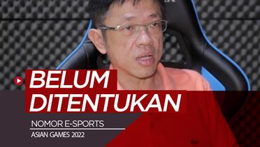 Game-Game E-Sports di Asian Games Belum Ditentukan