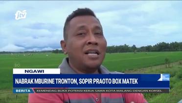 Nabrak Mburine Tronton Sopir Prato Box Matek - POJOK KAMPUNG