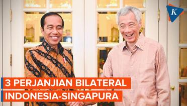 Jokowi Bertemu PM Singapura, Sepakati 3 Perjanjian Ini