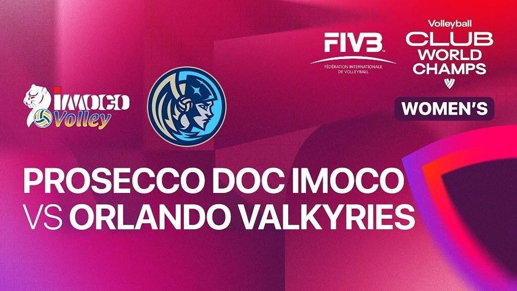 Prosecco Doc Imoco Conegliana vs Orlando Valkyries