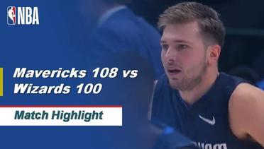 NBA I Cuplikan Pertandingan : Mavericks 108 vs Wizards 100