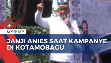 Anies Janji Wujudkan Kesetaraan saat Kampanye di Kotamobagu, Sulut