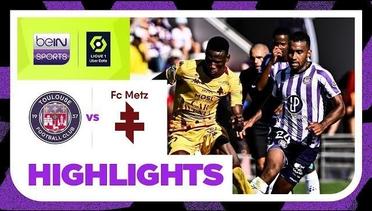 Toulouse vs Metz - Highlights | Ligue 1 2023/2024