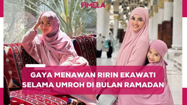 Gaya Menawan Ririn Ekawati Selama Umroh di Bulan Ramadan, Konsisten Tampil Stylish Saat Beribadah